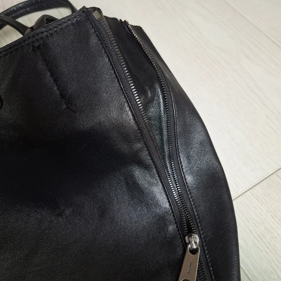 ✨Celine Gusset Cabas Tote Black Leather - Picture 7 of 13